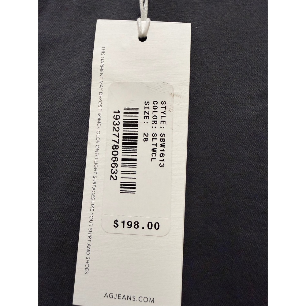 AG Adriano Goldschmied Caden Tailored Trouser Grey Slim Fit Pant SBW1613 Size 28 - Picture 7 of 7